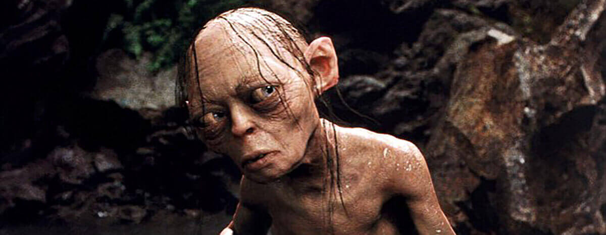 confused gollum from lord of the rings