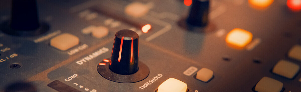 photo of mixing board
