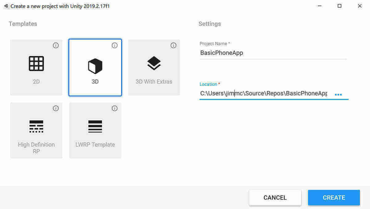 unity cloud build project version