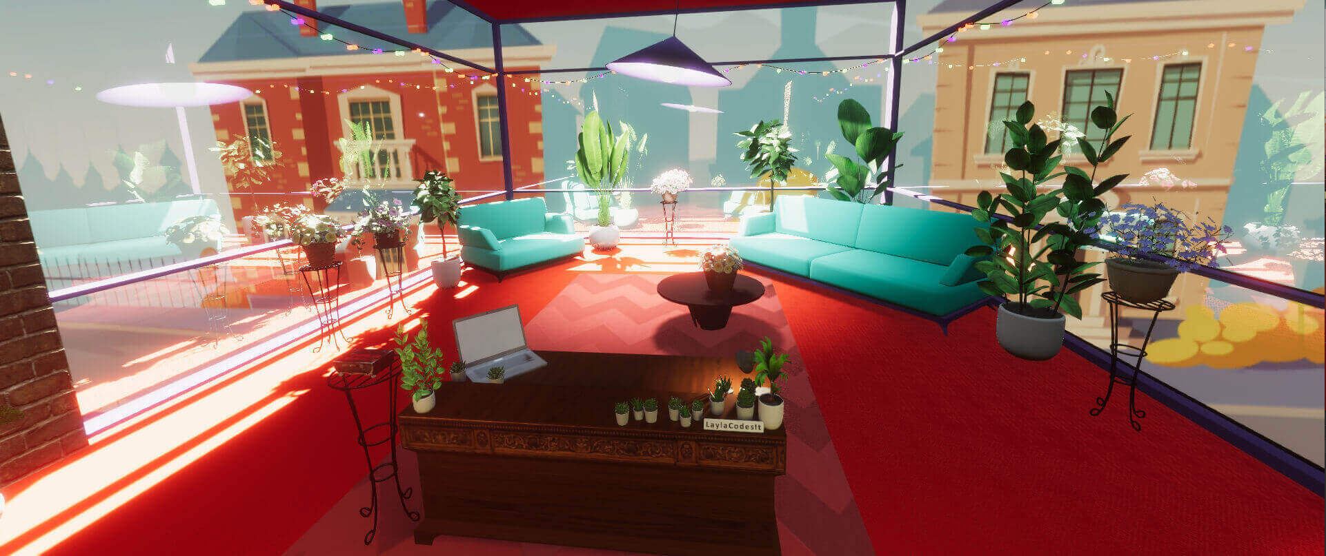 penthouse with raytracing
